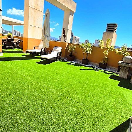 Beach Penthouse Apartment Benidorm Cala Кала-де-Финистрат Экстерьер фото