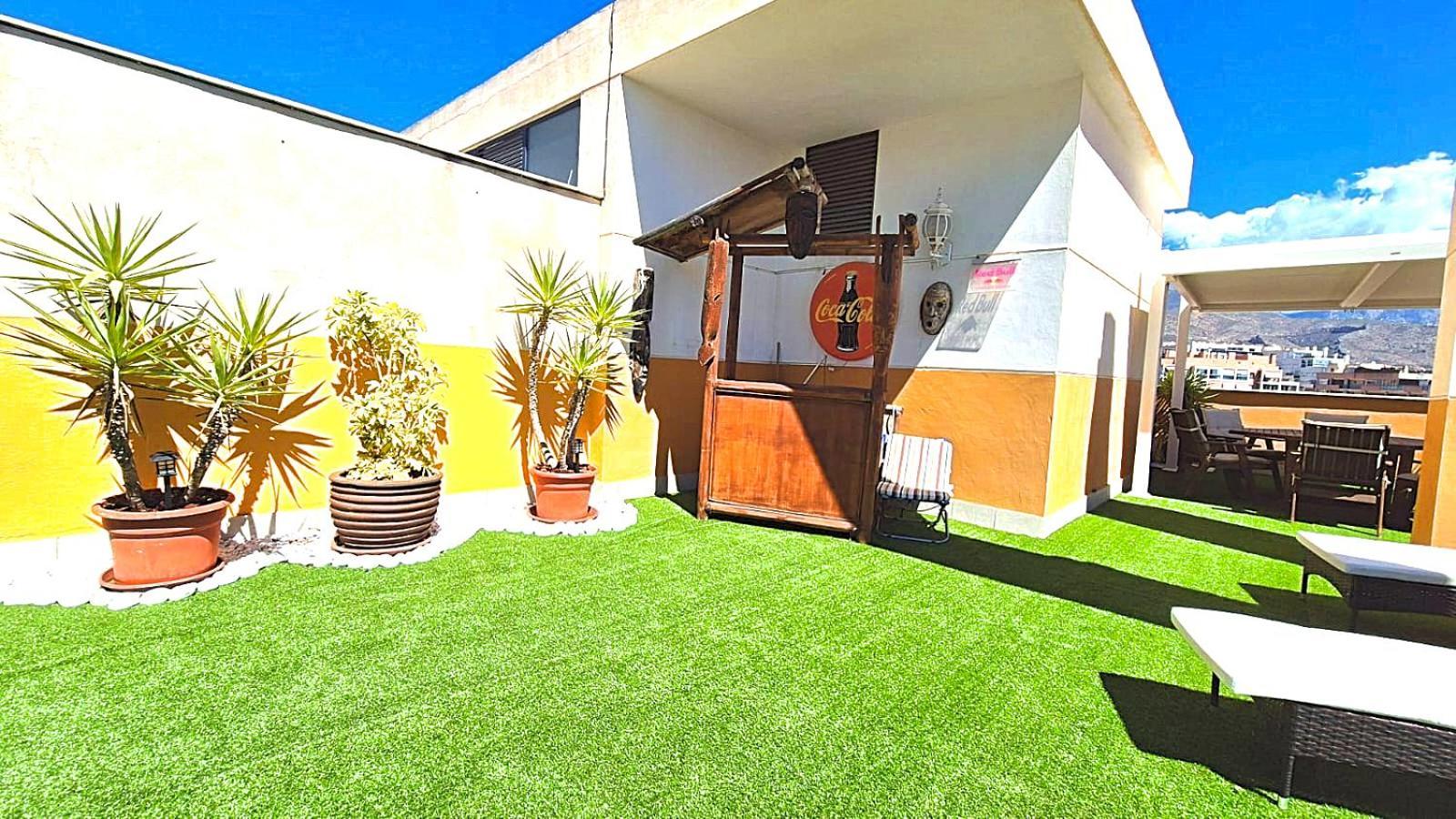Beach Penthouse Apartment Benidorm Cala Кала-де-Финистрат Экстерьер фото